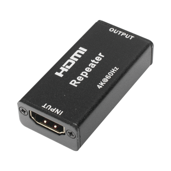 Adaptador HDMI para Amplificar o Repetir la señal de los cables HDMI (Booster) a una distancia de 40 metros / Soporta resoluciones  4K x 2K.