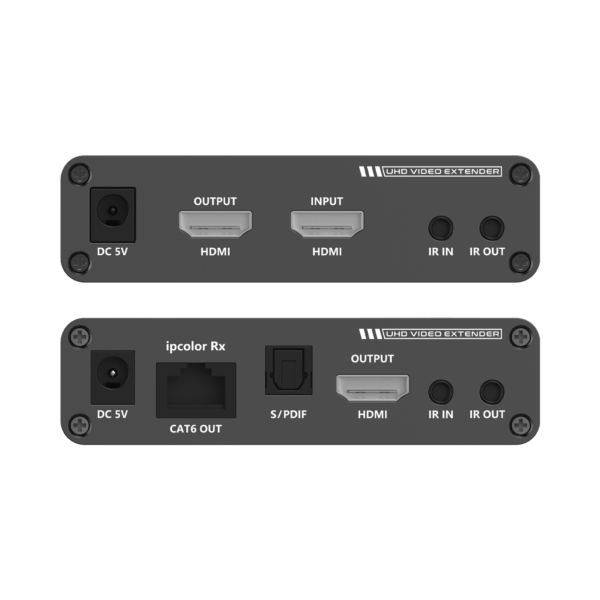 Kit Extensor HDMI hasta 700 metros con Conexión en Cascada / 4K @ 60 Hz/ 70 metros PTP con Cat 6