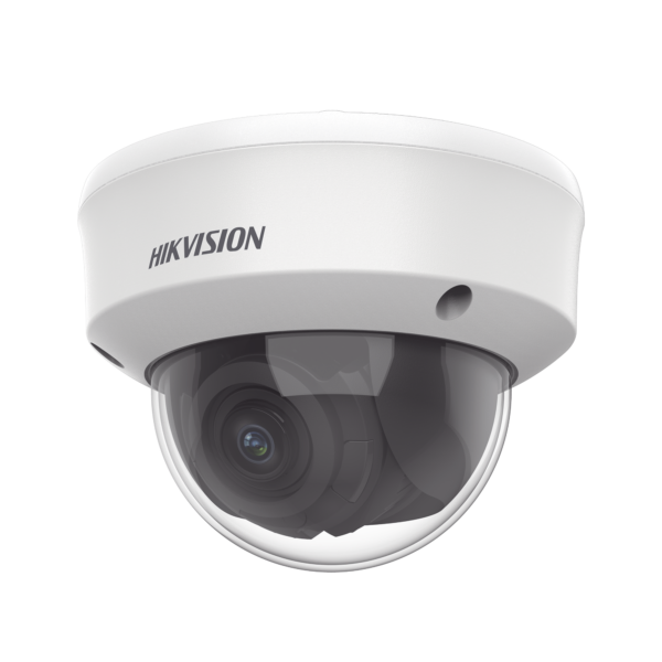 Domo TURBOHD 2 Megapixel (1080p) / Lente Varifical 2.7 a 13.5 mm / 40 mts IR EXIR / Exterior IP67 / IK10 / dWDR / Ultra Baja Iluminación / 12 Vcc