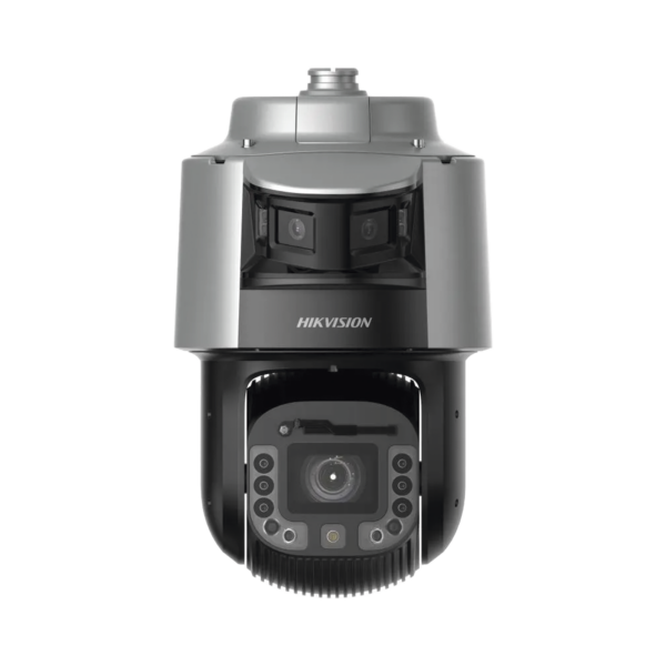 [TandemVu] Domo PTZ IP 4 Megapixel con Cámara Panoramica 180º de 6 Megapixel / 25X Zoom / 300 mts IR y 30 mts Luz Blanca / IP67 / IK10  / Autoseguimiento / Wiper / Deep learning / Entrada-Salida de Audio y Alarma / Ultra Baja Iluminació