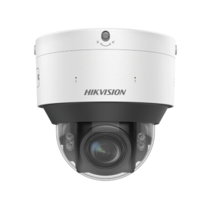 Domo IP 4 Megapixel / Lente Mot. 2.8 - 12 mm / Dual Light (30 mts IR + 30 mts Luz Blanca) / IK10 / IP67 / Reconocimiento Facial / WDR 140 dB / DeepinView / Búsqueda por Atributos / Heat Map / ACUSENSE / DARKFIGHTER S / Audio de Dos Vías