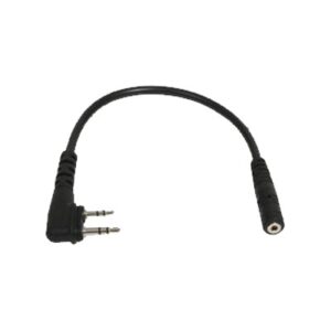 Cable adaptador para radios IP100H con accesorios de audio HS94