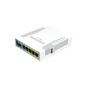 (hEX PoE) Routerboard 5 puertos Gigabit Ethernet PoE 802.3at