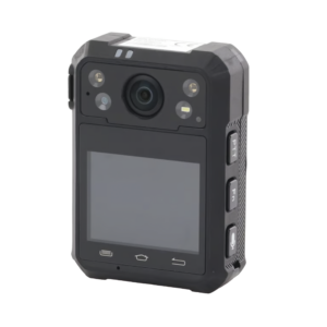 Body Camera Portátil / Grabación a 1920 × 1080p / Pantalla Frontal 1.77" TFT / Conexión Remota 4G / WiFi / GPS / Fotos de Hasta 40 Megapixel / IP68 / H.265 / 128 GB de Almacenamiento / Microfono Integrado