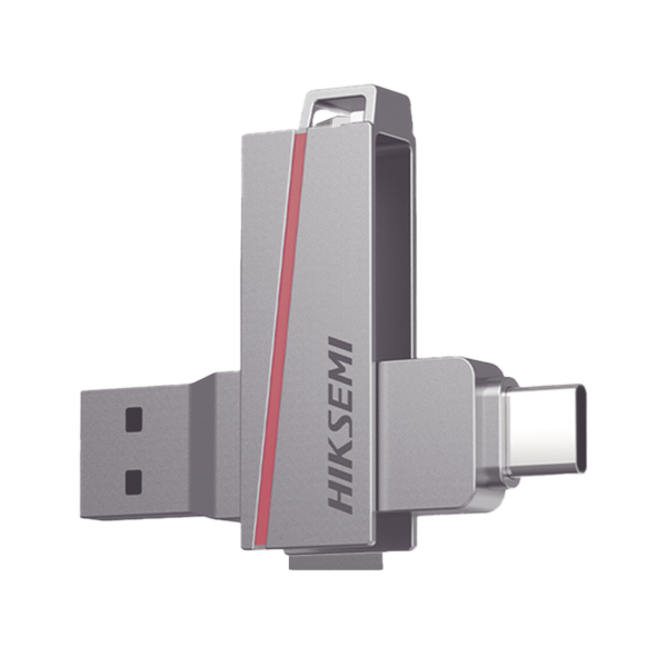 Memoria USB Dual de 256 GB / USB-C y USB-A / Transferencia de Alta Velocidad / Metálica / Compatible con Dispositivos Móviles