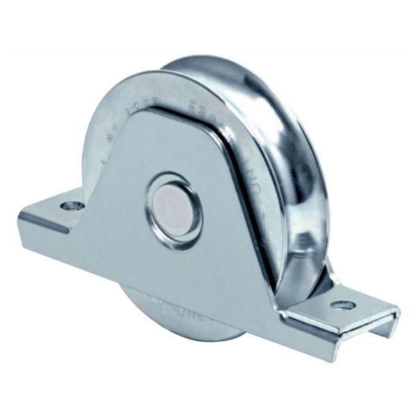 338 - Rueda de 10 cm / Capacidad Para Puertas de Hasta 380 kg / Canal Tipo "U"