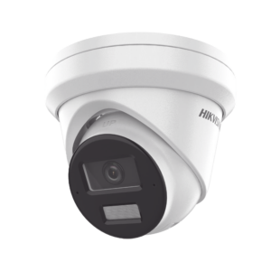 [Dual Light + 2 Micrófonos Integrados] Turret IP 8 Megapixel (4K) / Lente 2.8 mm / 30 mts Luz Blanca + 30 mts IR / ACUSENSE / Exterior IP67 / WDR 120 dB / PoE / ONVIF / Micro SD / Metal / ACUSEARCH