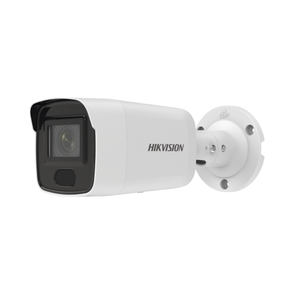 Bala IP 6 Megapixel / Lente 2.8 mm / 40 mts IR / Exterior IP67 / PoE / ACUSENSE / DARKFIGHTER / Alarmas y Audio I/O / ONVIF / Micro SD / 4 Analíticos: AcuSense