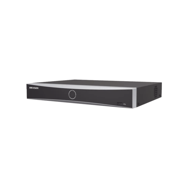 NVR 12 Megapíxel (4K) / 8 canales IP / AcuSense (Evita Falsas Alarmas)  / Reconocimiento Facial / 1 Bahía de Disco Duro / HDMI en 4K / Sin Puertos PoE