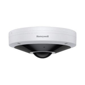 Fisheye IP 5 Megapixel / Lente 1.16 mm / Vista 360° / 180° / H.265 / Exterior IP66 / IK10 Antivandálica / PoE / Micrófono Integrado / ONVIF / NDAA / Serie 30 / Honeywell Security