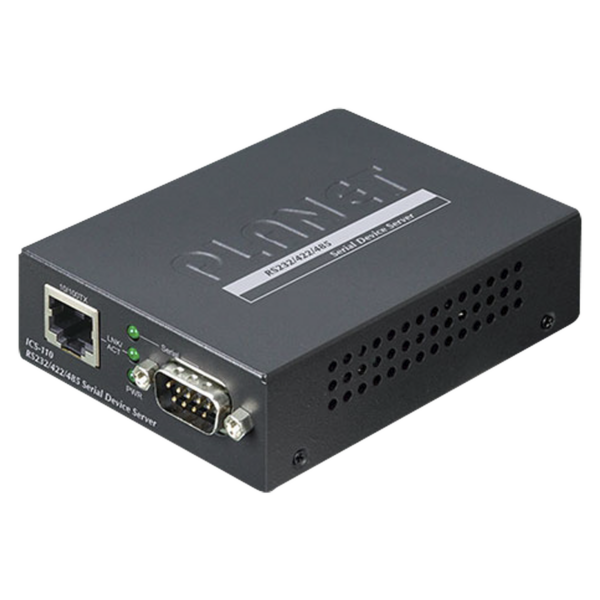 Convertidor de Medios de RS-232/ RS-422/ RS-485 a Fast Ethernet