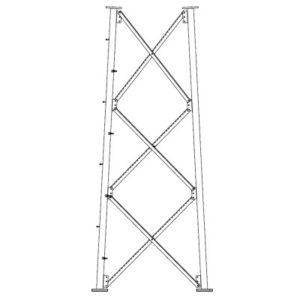 Sección 11 Base para Torre Autosoportada línea SSV (Código de Fábrica: 11N332)