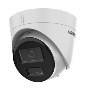 [Dual Light] Turret IP 2 Megapixel / Lente 2.8 mm / 30 mts IR + 30 mts Luz Blanca / Micrófono Integrado / ACUSENSE Lite / Exterior IP67 / H.265 / PoE / ONVIF