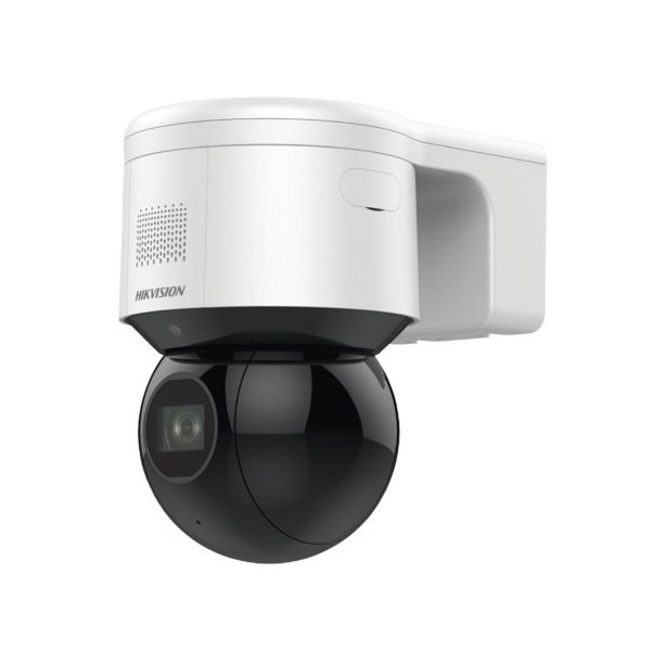 Domo PTZ IP 4 Megapixel / 4X Zoom Óptico / 50 mts IR EXIR / Luz Estroboscópica / Sirena Integrada / WDR 120 dB / PoE+ / IP66 / Ultra Baja Iluminación / Micrófono y Bocina Interconstruido / Micro SD