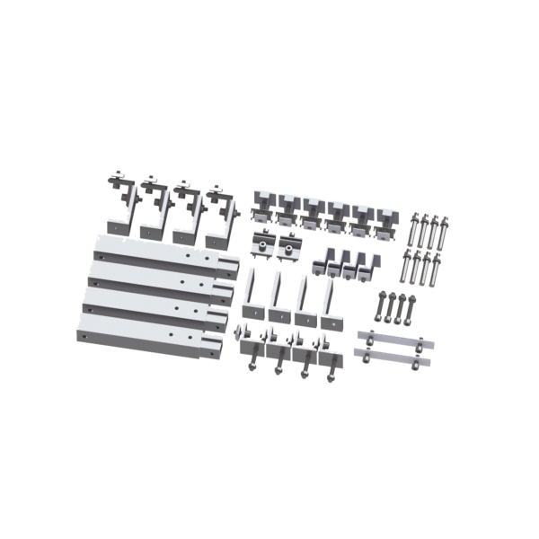 Caja de accesorios de aluminio  anodizado para montaje VEKTOR8R