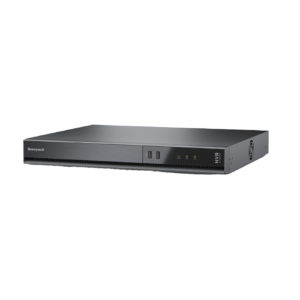 NVR 8 Megapixel (4K) / 16 Canales / 16 Puertos PoE+ / H.265 / 2 Bahías de Disco Duro (No incluidos) / Conexión P2P / ONVIF / NDAA / Soporta IA / Serie 35 / Audio y Alarmas I/O / Honeywell Security