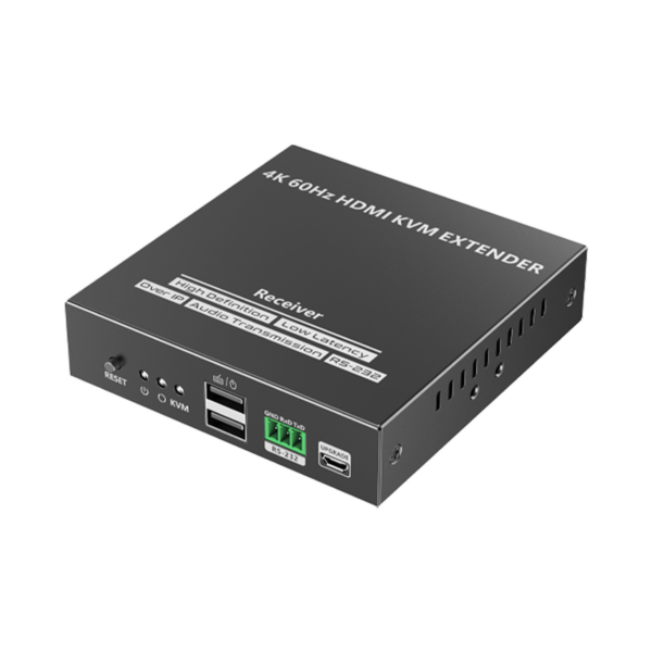 Receptor Compatible para Kit TT582-KVM |4K @60Hz | Cat 6