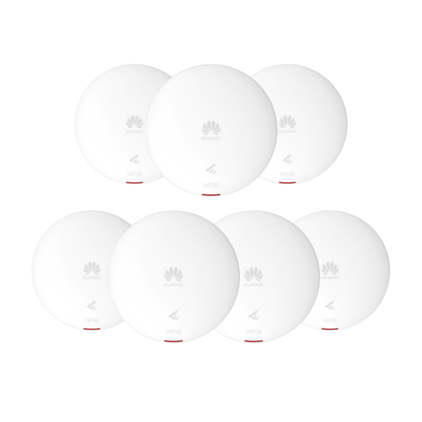 Kit de 7 - Punto de Acceso Wi-Fi 6 /  1.775 Gbps / MU-MIMO 2x2:2 (2.4GHz y 5GHz) / Smart Antenna 20% más cobertura / Instalación en techo y pared / Seguridad WP3 / Con Administración Gratuita desde la Nube