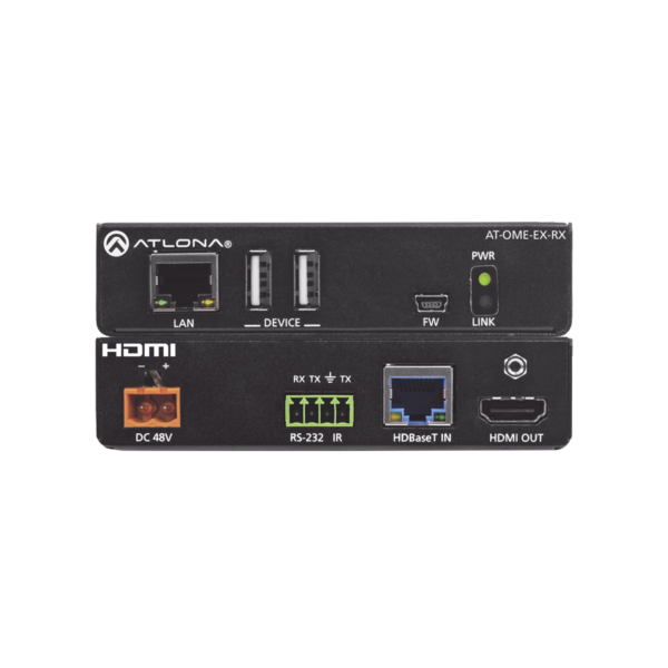 OMEGA 4K/UHD Receptor HDBaseT para HDMI con USB