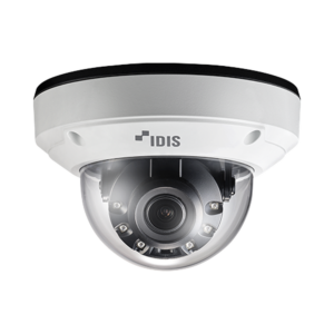 5MP IR DOME CAMERA /MOTORIZED LENS 2.7 - 13.5MM /  IDIS DEEP-LEARNING ANALYTICS (IDLA)