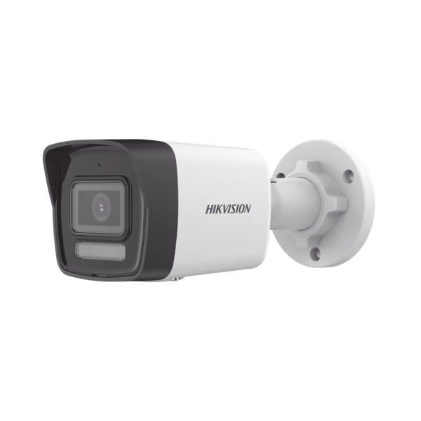 [Dual Light] Bala IP 2 Megapixel / Lente 2.8 mm / 30 mts IR + 30 mts Luz Blanca / Micrófono Integrado / ACUSENSE Lite / Exterior IP67 / H.265 / PoE / ONVIF / Micro SD