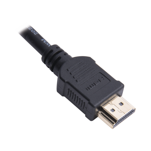 Cable HDMI de 1.8  Metros (High Speed) / Resolución 4K / Soporta Canal de Retorno de Audio (ARC)/ Soporta 3D / Blindado para Reducir Interferencia / Chapado en Oro / Alta Resistencia y Durabilidad.