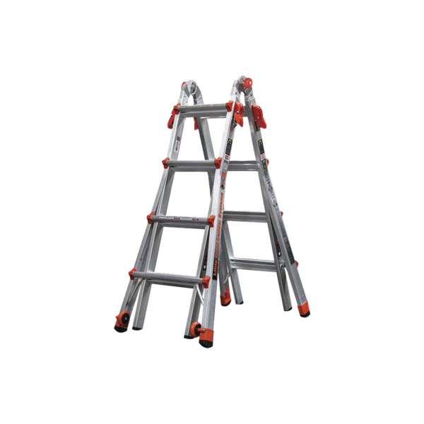 Escalera Multi-Posiciones de 5.18 m (17') para Superficies Inclinadas  (SKU 15417-001).