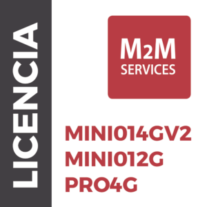 Servicio de datos por un Año para comunicadores  MINI014G/V2 y MINI012G