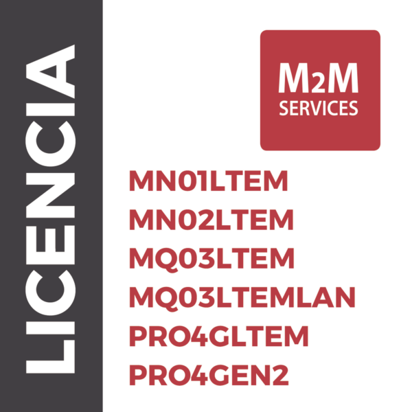 Servicio de datos 4GLTE/5G por un Año para MN02LTEM / MN01LTEM / PRO4GLTEM / PRO4GEN2 / MQ03LTEM