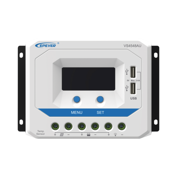 Controlador Solar de Carga PWM 12/24/36/48 V 45 A