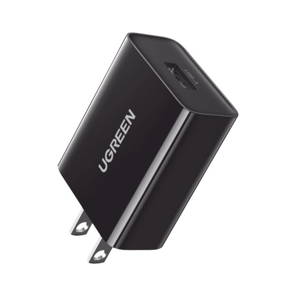 Cargador de 18W | 1 Puerto USB-A | Carga Rápida | QC3.0/ QC2.0 /QC1.0 AFC