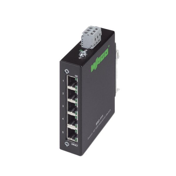 Industrial ECO Switch 5 puertos 100 Base-T Negro