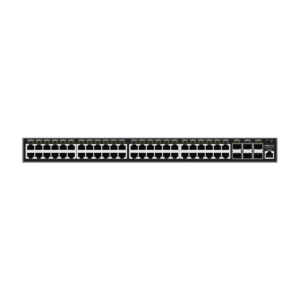 Switch Gigabit  Administrable / 48 puertos 10/100/1000 Mbps + 6 Puertos SFP+ / Compatible con GWN Cloud.