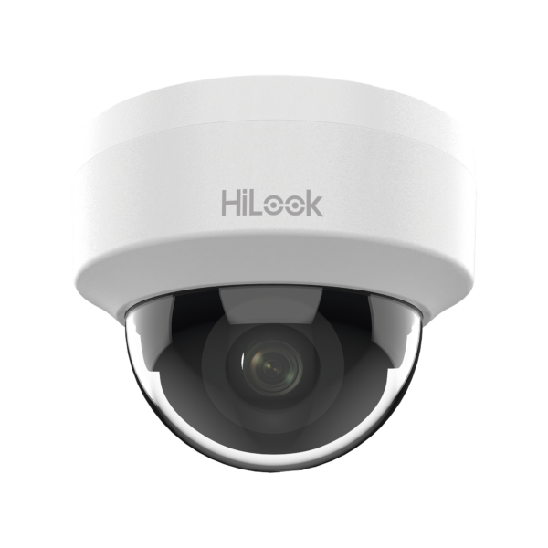 HiLook Series / Domo IP 2 Megapixel (1080p) / Lente 2.8 mm (Gran Angular) / 20 mts IR / Interior / PoE / dWDR / H.265+ / ONVIF