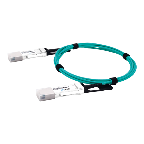 Cable AOC QSFP56 de 200 Gbps a 200 Gbps / Cable de fibra óptica Activo / Longitud: 1 metro