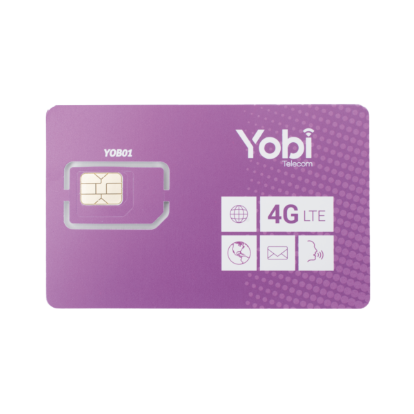 SIM Yobi para dispositivos móviles 3G/4G