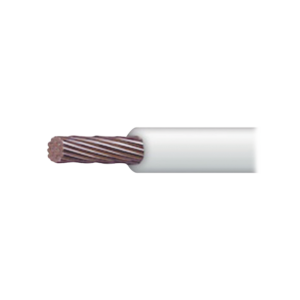 Cable 18 awg  color blanco