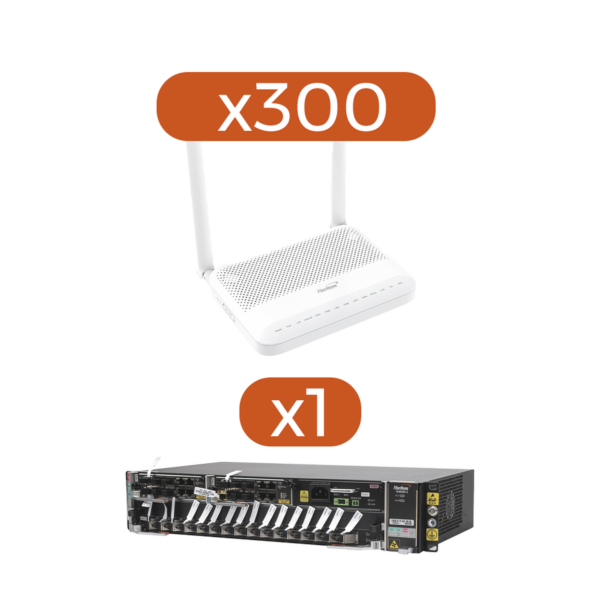 Kit 300 ONT´s HG6145D2 + 1 OLT AN60002-AC