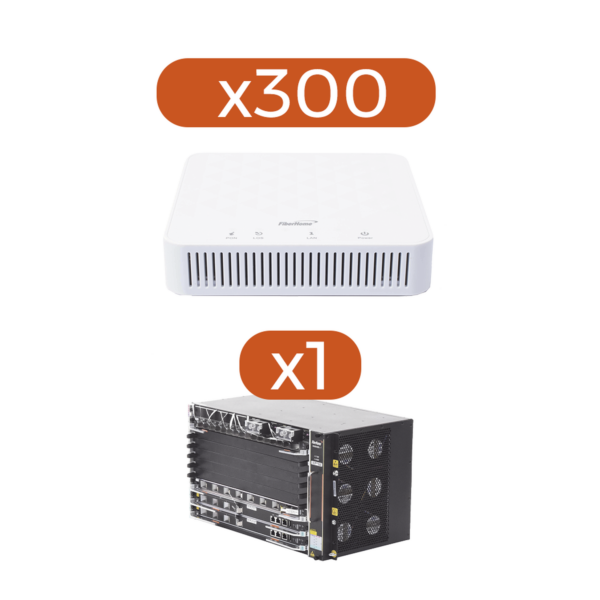 Kit 300 ONT´s AN5506-01AG + 1 OLT AN6000-7