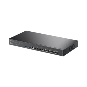 Router Omada VPN /  SDN Multi-WAN 10G / 1 Puerto WAN SFP+ 10G / 1 Puerto WAN/LAN SFP+ 10G / 1 Puerto WAN/LAN SFP 1G / 8 puertos LAN/WAN 1G / 2 Puertos USB / 2.3 Millones Sesiones Concurrentes / Administración Centralizada OMADA SDN.