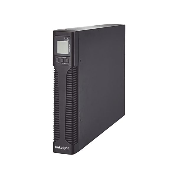 UPS de 1000VA/900W / Topología On-Line Doble Conversión / Entrada y Salida de 120 Vca / Clavija de Entrada NEMA 5-20P / Pantalla LCD Configurable / Formato Rack/Torre / 8 Salidas