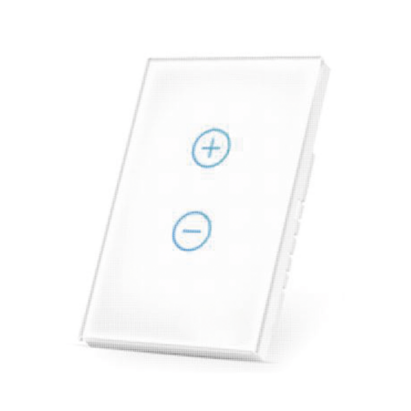 (ZWAVE) Dimmer panel táctil touch inalámbrico Zwave Plus. Compatible con Hubitat HC8