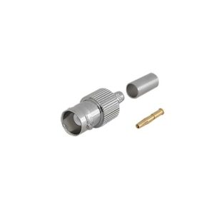 Conector BNC Hembra de anillo plegable para cable RG-58/U