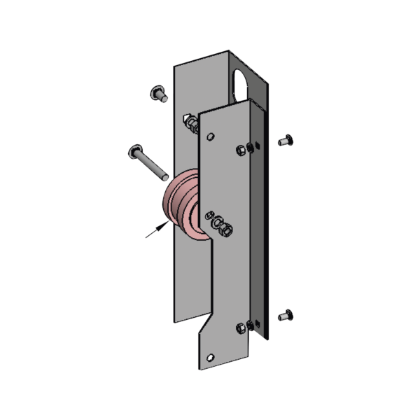 Polea tensora para motor 9200