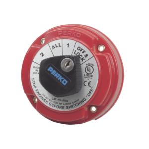 Switch Selector de Batería de Servicio Mediano con Bloqueo por Medio de Llave