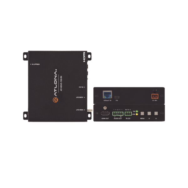 Receptor y escalador HDBaseT PoE