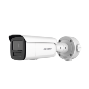 Bala IP 4 Megapixel / Lente 4 mm / 90 mts IR EXIR / Anticorrosión / DARKFIGHTER / IP67 / PoE / WDR 120 dB / ONVIF / Micro SD / 4 Analíticos: AcuSense