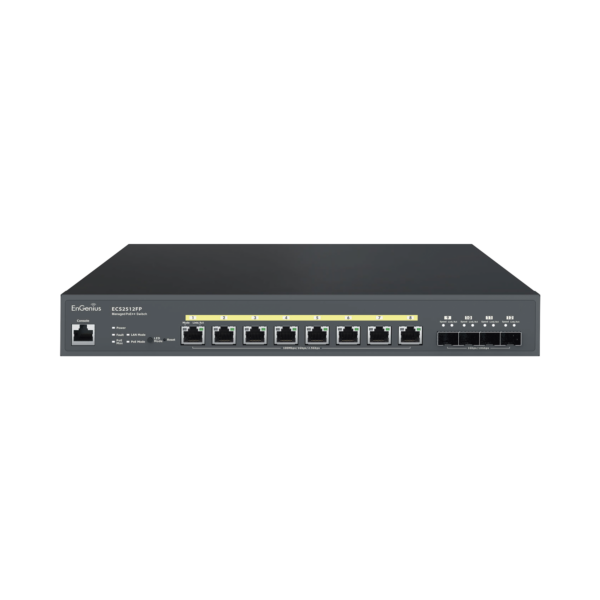 Switch PoE ++ Administrable en Nube Capa 2  de 8 puertos PoE  de 2.5 Gbps