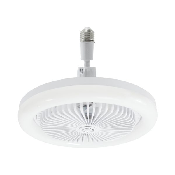 Ventilador de Techo con Luminario LED de 110 V CA 50/60 Hz /  40 W / 3 Tonos de Luz (6500 - 4 000 - 2 700 K) / Diámetro 250 mm / 3 Velocidades / Dimeable.