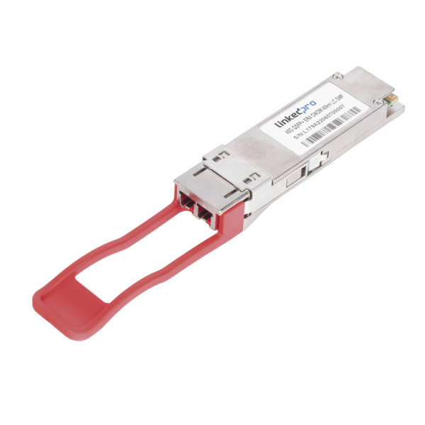 Transceptor Óptico QSFP+ (Mini-Gbic) / Monomodo 1310 nm / 40 Gbps / 40GBASE-ER4 /Conectores LC/UPC Dúplex / DDM / Hasta 40 km